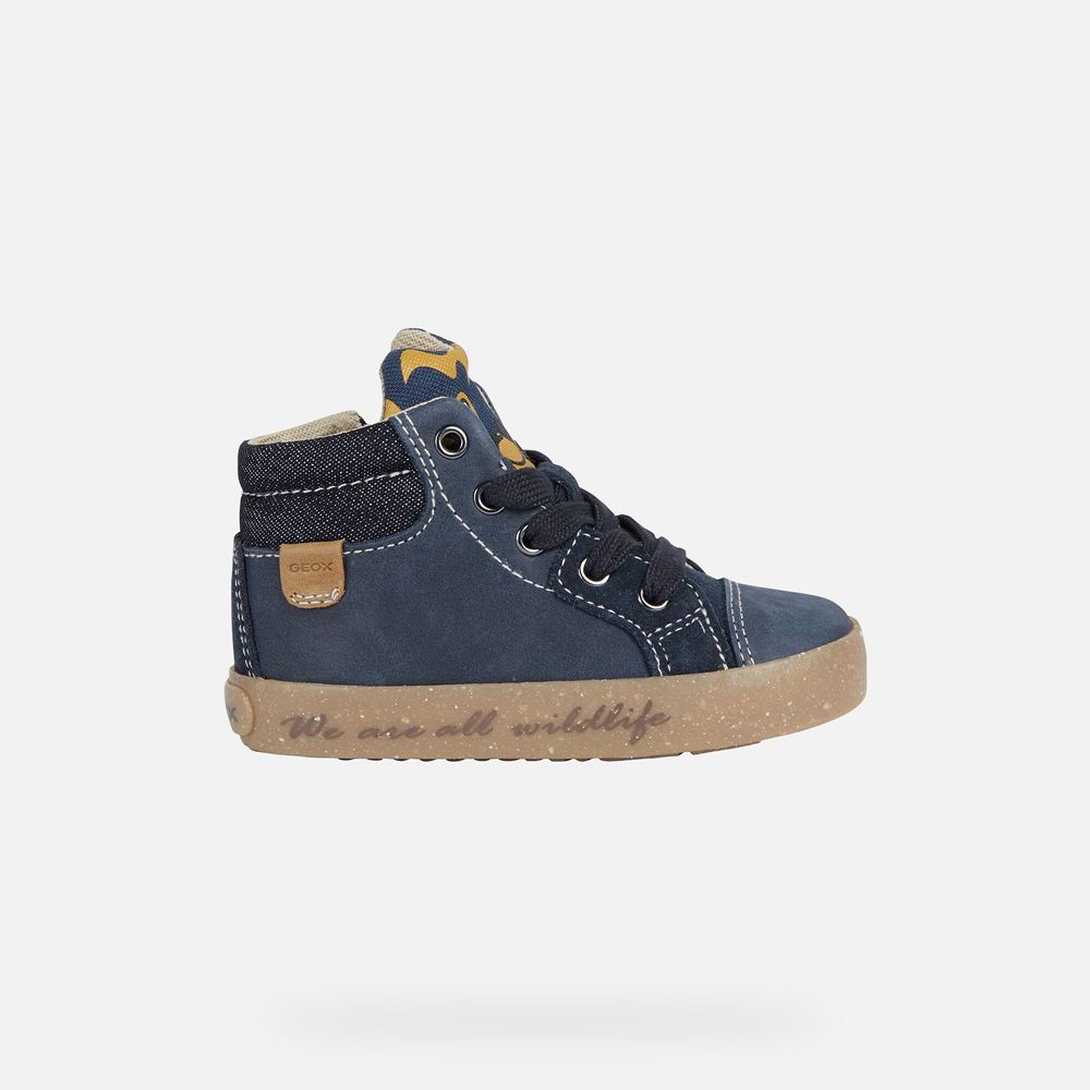 Geox Sneakers Navy Kilwi Boy - Geox Baby Shoes - ZVHTOJ285